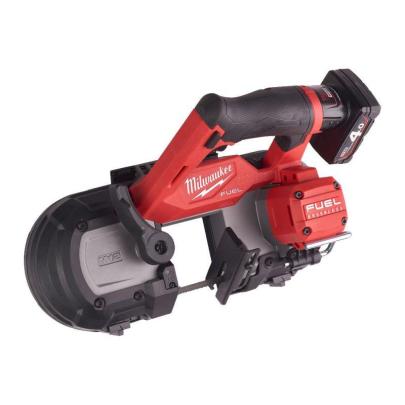 M12 FBS64-402C - Subkompaktowa pilarka taśmowa 12 V, 4.0 Ah, w walizce, z 2 akumulatorami i ładowarką