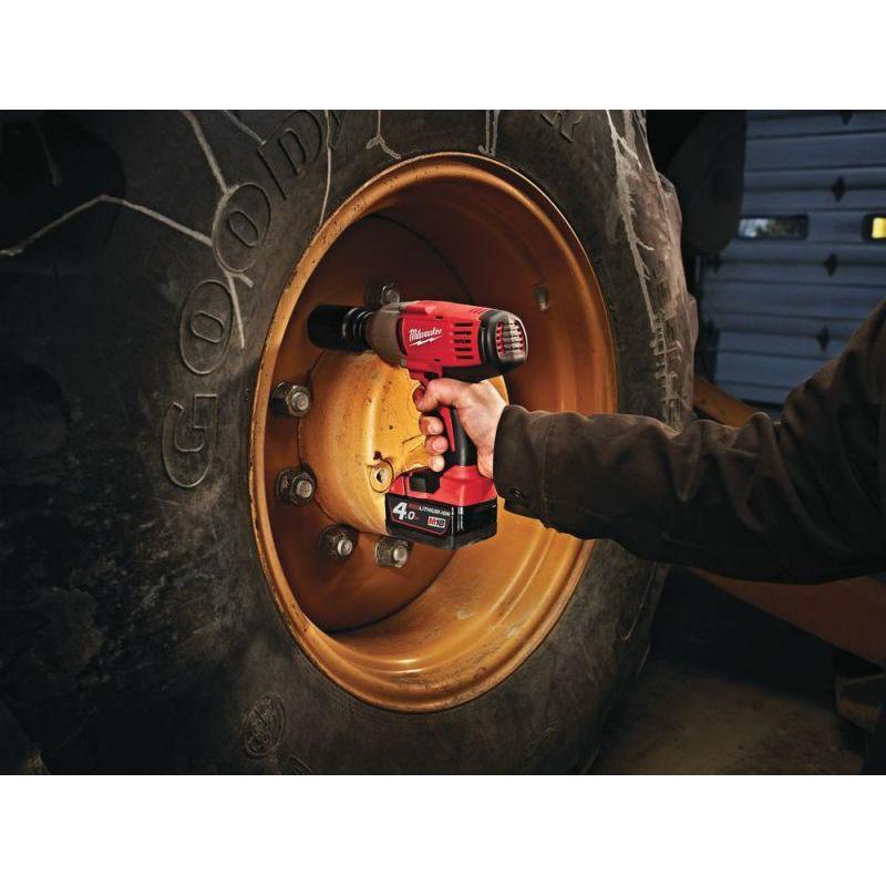 HD18 HIW-402C - Klucz udarowy 1/2", 610 Nm, 18 V, 4.0 Ah, HEAVY DUTY, w walizce, z 2 akumulatorami i ładowarką