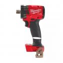 M18 FIW2P12-0X - Compact impact wrench with pin detent 1/2", 339 Nm, 18 V, FUEL™, in case, without batteries and charger