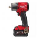 M18 FMTIW2P12-502X - 1/2" Mid-torque impact wrench 745 Nm, 18 V, 5.0 Ah, FUEL™, in case, with 2 batteries and charger