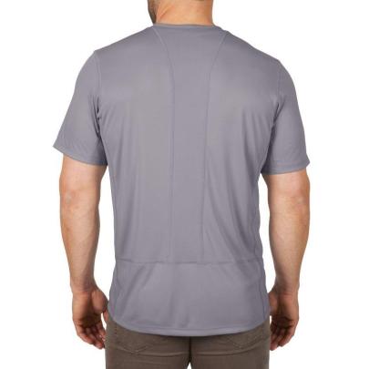 WWSSG-XL - Koszulka z krótkim rękawem szara WORKSKIN™, rozmiar XL