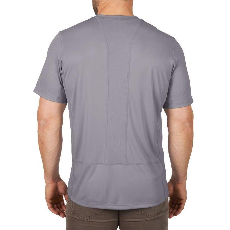 WWSSG-XXL - Koszulka z krótkim rękawem szara WORKSKIN™, rozmiar XXL WWSSG-XXL - Koszulka z krótkim rękawem szara WORKSKIN™, rozmiar XXL
