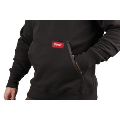 WHB-L - Bluza z kapturem czarna, rozmiar L