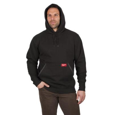 WHB-XXL - Bluza z kapturem czarna, rozmiar XXL