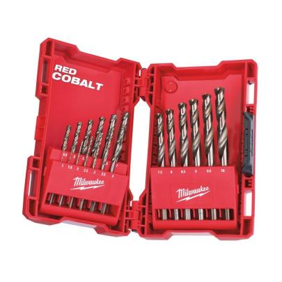 4932352470 - Zestaw wierteł do metalu HSS-G Cobalt, 1 - 10 mm (19 szt.)