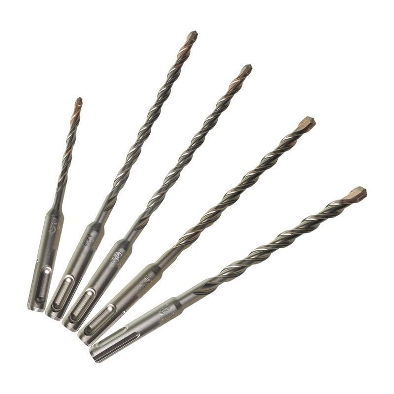 4932352834 - Zestaw wierteł udarowych do betonu SDS Plus M2, 2-ostrzowe, 5,5 - 8 mm (5 szt.) 4932352834 - Zestaw wierteł udarowych do betonu SDS Plus M2, 2-ostrzowe, 5,5 - 8 mm (5 szt.)