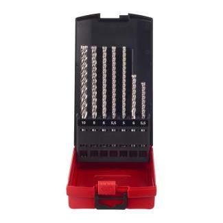 4932478627 - Zestaw wierteł SDS-Plus MX4, 4-ostrzowe, 5 - 10 mm (7 szt.)