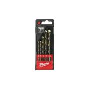 4932352333 - Zestaw wierteł udarowych do betonu, 4 - 10 mm (5 szt.)