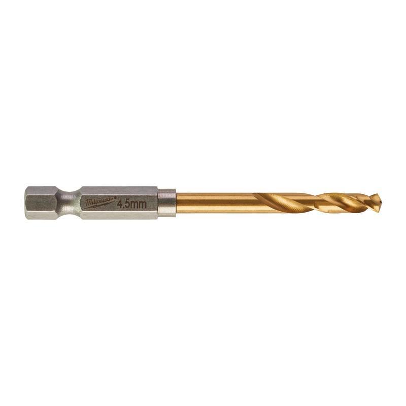 48894710 - Wiertło do metalu Shockwave HSS-G Tin, 4,5 x 29/76 mm, uchwyt Hex (1 szt.) 48894710 - Wiertło do metalu Shockwave HSS-G Tin, 4,5 x 29/76 mm, uchwyt Hex (1 szt.)