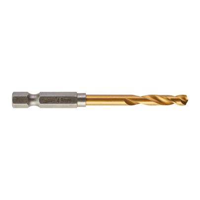 48894711 - Wiertło do metalu Shockwave HSS-G Tin, 4,8 x 29/78 mm, uchwyt Hex (1 szt.)