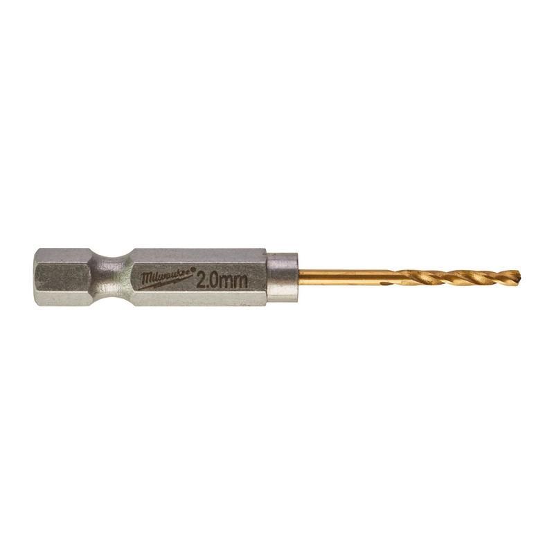 48894703 - Wiertło do metalu Shockwave HSS-G Tin, 2,0 x 17/59,5 mm, uchwyt Hex (2 szt.) 48894703 - Wiertło do metalu Shockwave HSS-G Tin, 2,0 x 17/59,5 mm, uchwyt Hex (2 szt.)