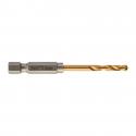48894707 - Metal drill bit Shockwave HSS-G Tin, 3.5 x 25/69 mm, Hex (2 pcs.)