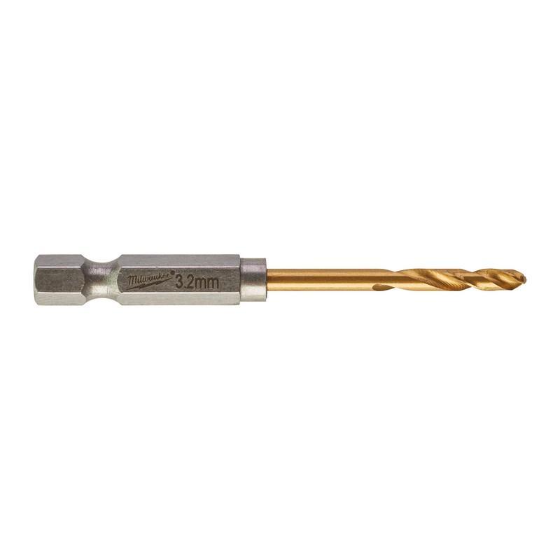48894706 - Wiertło do metalu Shockwave HSS-G Tin, 3,2 x 23/66,5 mm, uchwyt Hex (2 szt.) 48894706 - Wiertło do metalu Shockwave HSS-G Tin, 3,2 x 23/66,5 mm, uchwyt Hex (2 szt.)