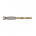 48894708 - Metal drill bit Shockwave HSS-G Tin, 4 x 26/71.5 mm, Hex (2 pcs.)