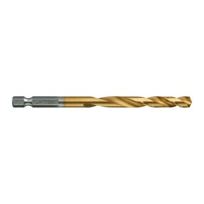 48894717 - Wiertło do metalu Shockwave HSS-G Tin, 7,0 x 66/109 mm, uchwyt Hex (1 szt.)