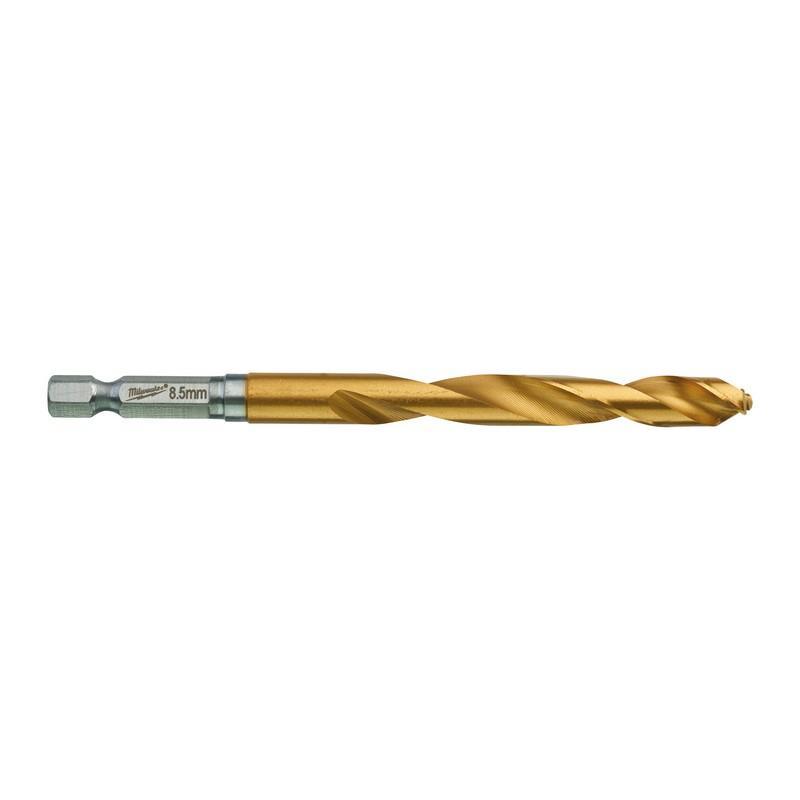 48894720 - Wiertło do metalu Shockwave HSS-G Tin, 8,5 x 72/114 mm, uchwyt Hex (1 szt.) 48894720 - Wiertło do metalu Shockwave HSS-G Tin, 8,5 x 72/114 mm, uchwyt Hex (1 szt.)