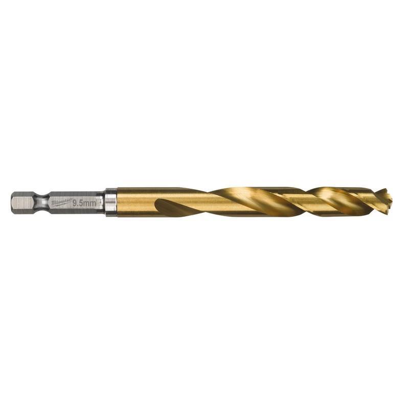 48894722 - Wiertło do metalu Shockwave HSS-G Tin, 9,5 x 74/118 mm, uchwyt Hex (1 szt.) 48894722 - Wiertło do metalu Shockwave HSS-G Tin, 9,5 x 74/118 mm, uchwyt Hex (1 szt.)