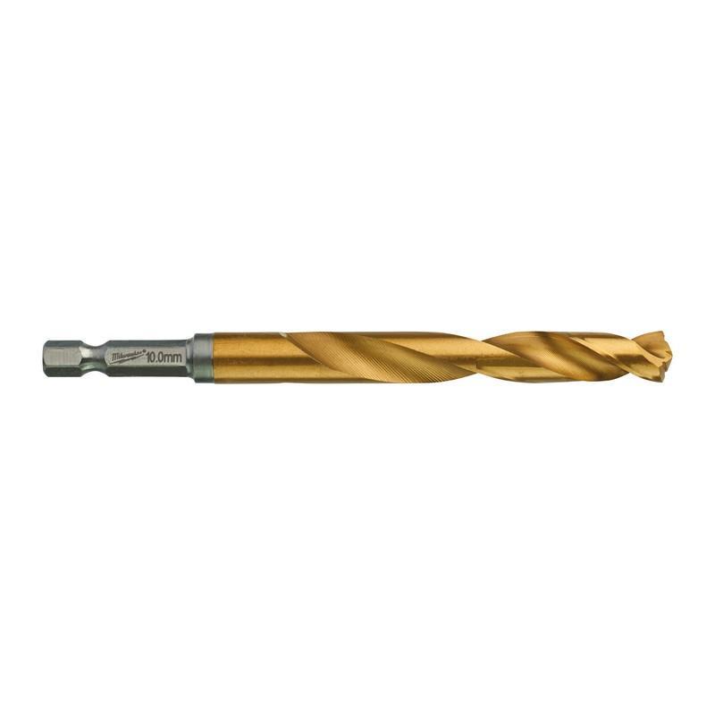 48894723 - Wiertło do metalu Shockwave HSS-G Tin, 10,0 x 76/120 mm, uchwyt Hex (1 szt.) 48894723 - Wiertło do metalu Shockwave HSS-G Tin, 10,0 x 76/120 mm, uchwyt Hex (1 szt.)