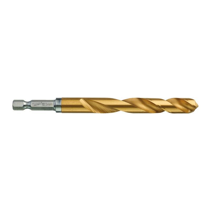 4932471090 - Wiertło do metalu Shockwave HSS-G Tin, 10,2 x 77/121 mm, uchwyt Hex (1 szt.) 4932471090 - Wiertło do metalu Shockwave HSS-G Tin, 10,2 x 77/121 mm, uchwyt Hex (1 szt.)
