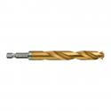 48894727 - Metal drill bit Shockwave HSS-G Tin, 12 x 82/127 mm, Hex (1 pcs.)