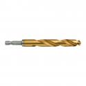 48894728 - Metal drill bit Shockwave HSS-G Tin, 12.5 x 83/128 mm, Hex (1 pcs.)
