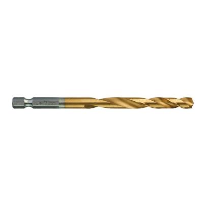 4932478182 - Wiertło do metalu Shockwave HSS-G Tin, 7,0 x 66/109 mm, uchwyt Hex (5 szt.)