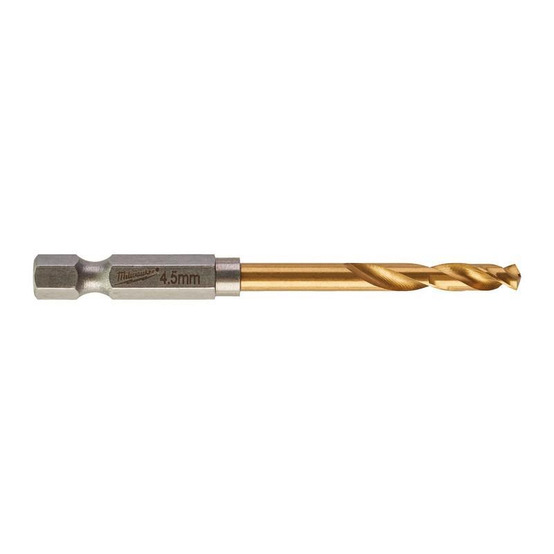 4932478179 - Wiertło do metalu Shockwave HSS-G Tin, 4,5 x 29/76 mm, uchwyt Hex (10 szt.) 4932478179 - Wiertło do metalu Shockwave HSS-G Tin, 4,5 x 29/76 mm, uchwyt Hex (10 szt.)