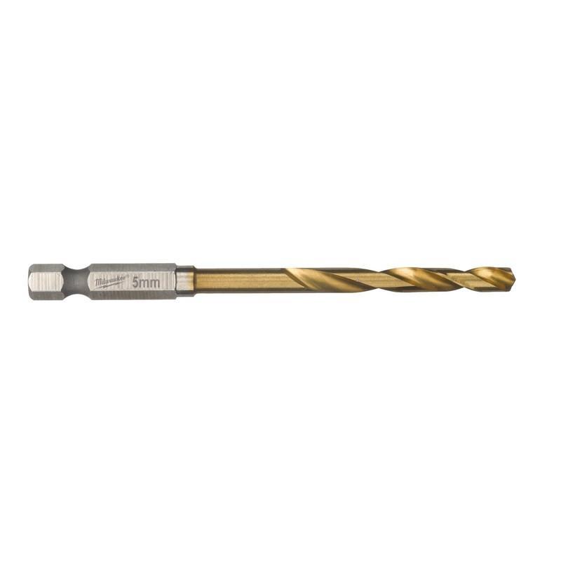4932478180 - Wiertło do metalu Shockwave HSS-G Tin, 5,0 x 31/80 mm, uchwyt Hex (10 szt.) 4932478180 - Wiertło do metalu Shockwave HSS-G Tin, 5,0 x 31/80 mm, uchwyt Hex (10 szt.)