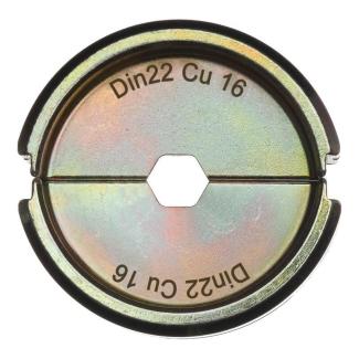 4932451744 - Matryca zaciskowa DIN22 Cu 16 do M18 HCCT