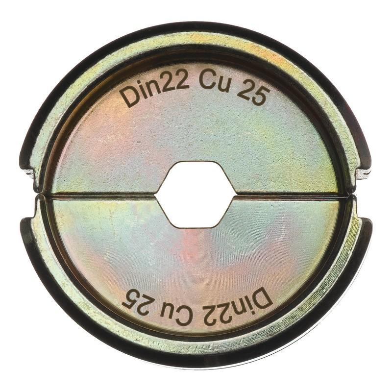 4932451745 - Matryca zaciskowa DIN22 Cu 25 do M18 HCCT 4932451745 - Matryca zaciskowa DIN22 Cu 25 do M18 HCCT