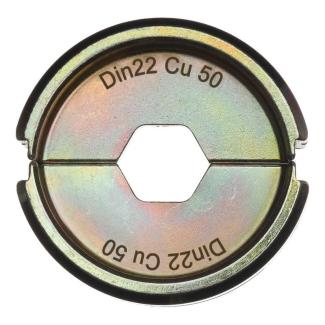 4932451747 - Matryca zaciskowa DIN22 Cu 50 do M18 HCCT