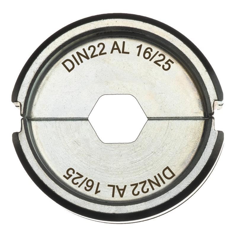 4932451771 - Matryca zaciskowa DIN22 AL 16/25 do M18 HCCT 4932451771 - Matryca zaciskowa DIN22 AL 16/25 do M18 HCCT