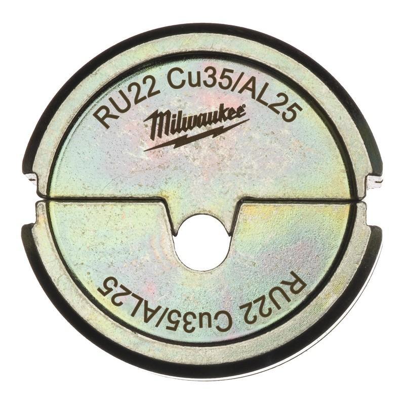 4932451781 - Matryca zaciskowa RU22 Cu35/AL25 do M18 HCCT 4932451781 - Matryca zaciskowa RU22 Cu35/AL25 do M18 HCCT
