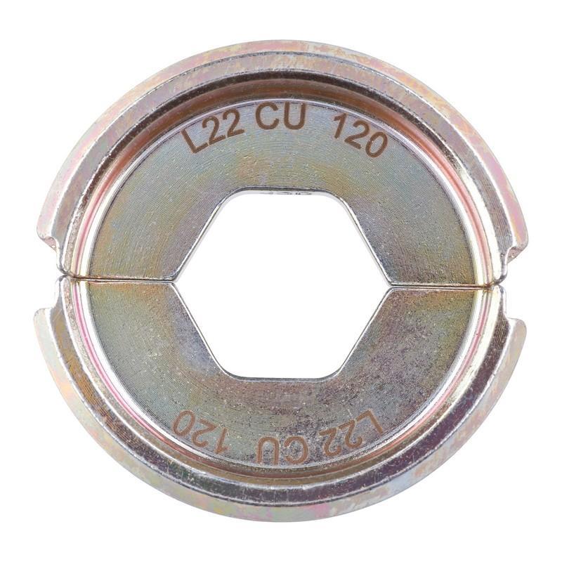 4932464493 - Matryca zaciskowa L22 Cu 120 do M18 HCCT 4932464493 - Matryca zaciskowa L22 Cu 120 do M18 HCCT