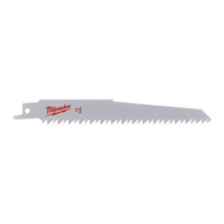 48001075 - Brzeszczot do drewna i tworzyw sztucznych HCS, 150 mm 6 TPI (3 szt.)