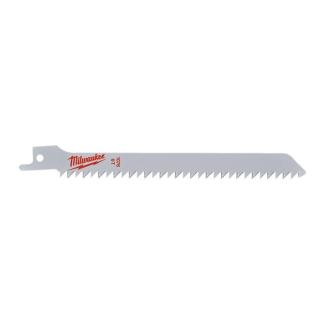 48001076 - Brzeszczot do drewna i tworzyw sztucznych HCS, 150 mm 6 TPI (3 szt.)