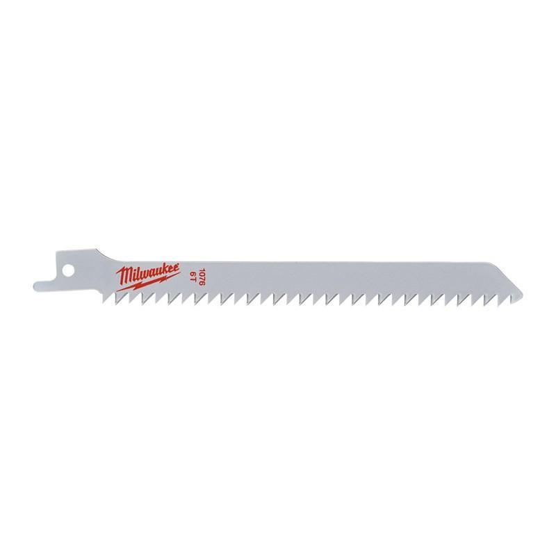 48001076 - Brzeszczot do drewna i tworzyw sztucznych HCS, 150 mm 6 TPI (3 szt.) 48001076 - Brzeszczot do drewna i tworzyw sztucznych HCS, 150 mm 6 TPI (3 szt.)