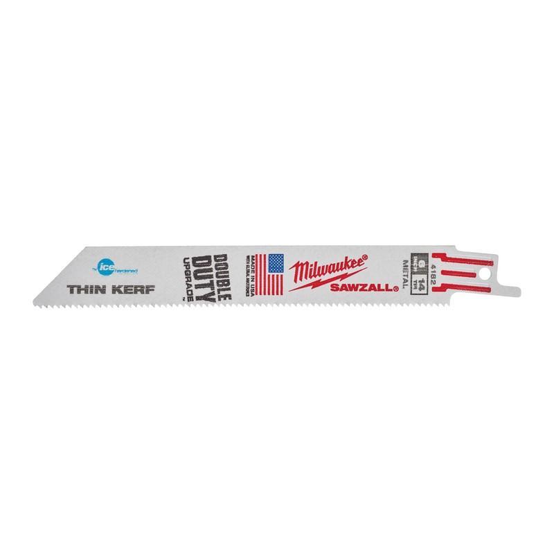 48004182 – Brzeszczot do metalu ICE THIN KERF, Bi-metal, Co, 150 mm 14 TPI (5 szt.) 48004182 – Brzeszczot do metalu ICE THIN KERF, Bi-metal, Co, 150 mm 14 TPI (5 szt.)