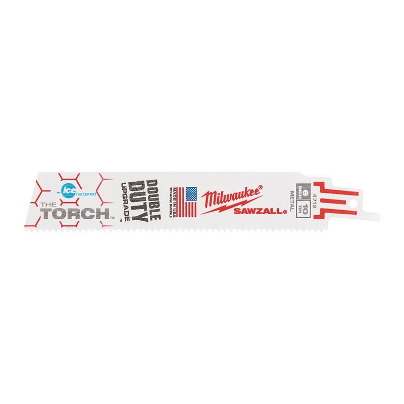 48004712 - Brzeszczot do metalu duże obciążenia ICE TORCH, Bi-metal, Co, 150 mm 10 TPI (5 szt.) 48004712 - Brzeszczot do metalu duże obciążenia ICE TORCH, Bi-metal, Co, 150 mm 10 TPI (5 szt.)