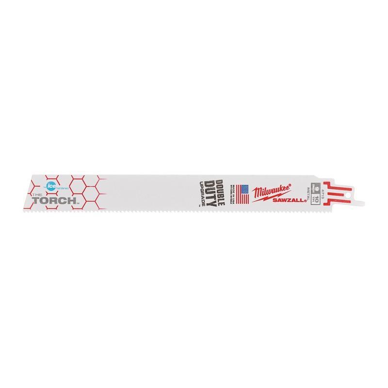 48004713 - Brzeszczot do metalu duże obciążenia ICE TORCH, Bi-metal, Co, 230 mm 10 TPI (5 szt.) 48004713 - Brzeszczot do metalu duże obciążenia ICE TORCH, Bi-metal, Co, 230 mm 10 TPI (5 szt.)