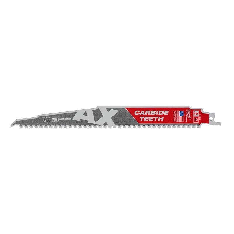 48005226 - Brzeszczot do drewna z gwoździami AX z węglikiem, 230 mm 5 TPI (1 szt.) 48005226 - Brzeszczot do drewna z gwoździami AX z węglikiem, 230 mm 5 TPI (1 szt.)
