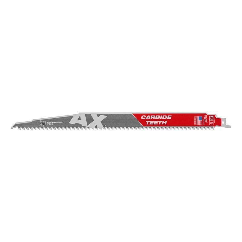 48005227 - Brzeszczot do drewna z gwoździami AX z węglikiem, 300 mm 5 TPI (1 szt.) 48005227 - Brzeszczot do drewna z gwoździami AX z węglikiem, 300 mm 5 TPI (1 szt.)