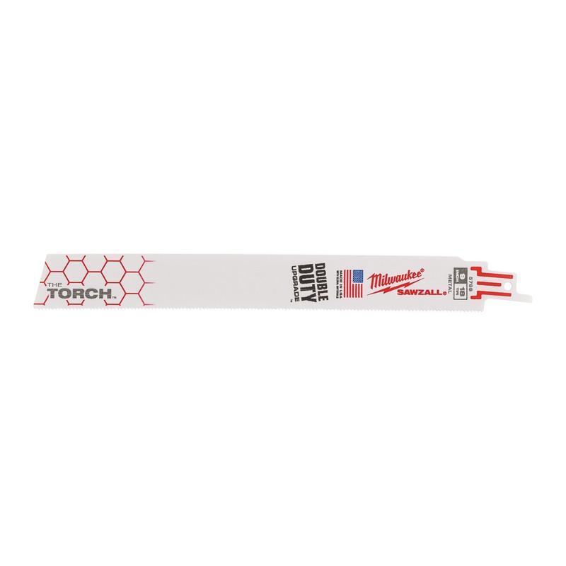 48008788 - Brzeszczot do metalu duże obciążenia TORCH, Bi-metal, Co, 230 mm 18 TPI (25 szt.) 48008788 - Brzeszczot do metalu duże obciążenia TORCH, Bi-metal, Co, 230 mm 18 TPI (25 szt.)