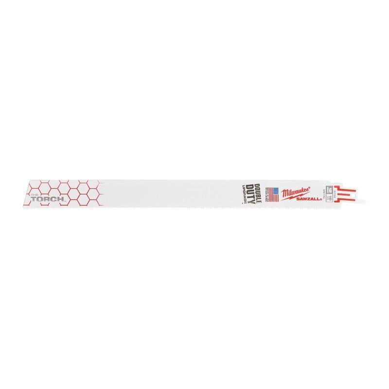 48008789 - Brzeszczot do metalu duże obciążenia TORCH, Bi-metal, Co, 300 mm 18 TPI (25 szt.) 48008789 - Brzeszczot do metalu duże obciążenia TORCH, Bi-metal, Co, 300 mm 18 TPI (25 szt.)