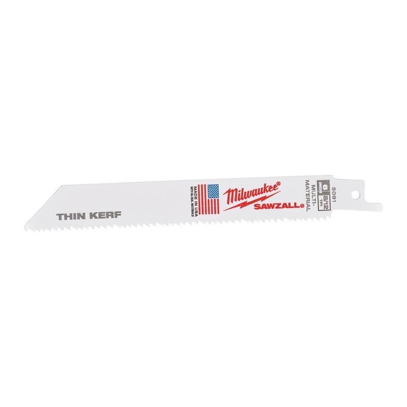 48016091 - Brzeszczot uniwersalny THIN KERF Bi-metal, Co, 150 mm 8/12 TPI (50 szt.) 48016091 - Brzeszczot uniwersalny THIN KERF Bi-metal, Co, 150 mm 8/12 TPI (50 szt.)