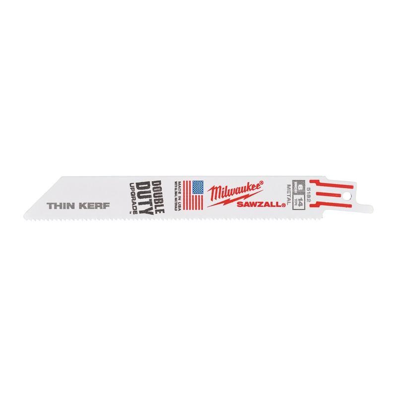 48016182 - Brzeszczot do metalu THIN KERF, Bi-metal, Co, 150 mm 14 TPI (50 szt.) 48016182 - Brzeszczot do metalu THIN KERF, Bi-metal, Co, 150 mm 14 TPI (50 szt.)