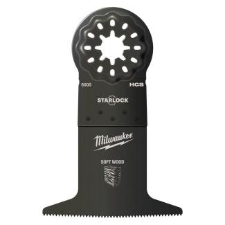 48906005 - Brzeszczot do Multitoola do cięcia wgłębnego drewna, 65 x 42 mm (1 szt.)