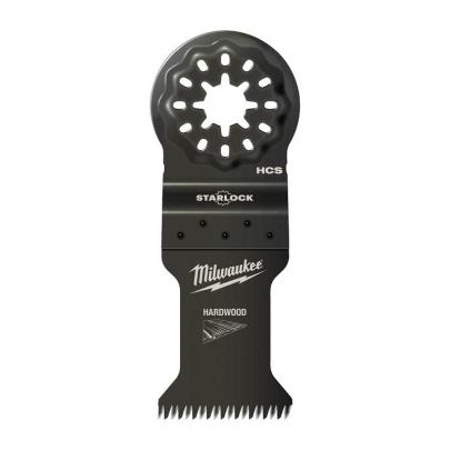 48906017 - Brzeszczot 3-ostrzowy bimetalowy do Multitoola do cięcia wgłębnego drewna, 35 x 42 mm (1 szt.)