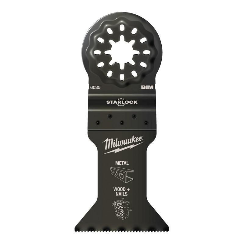 48906035 - Brzeszczot bimetalowy do Multitoola do cięcia wgłębnego wielu materiałów, 43 x 47mm (1 szt.) 48906035 - Brzeszczot bimetalowy do Multitoola do cięcia wgłębnego wielu materiałów, 43 x 47mm (1 szt.)