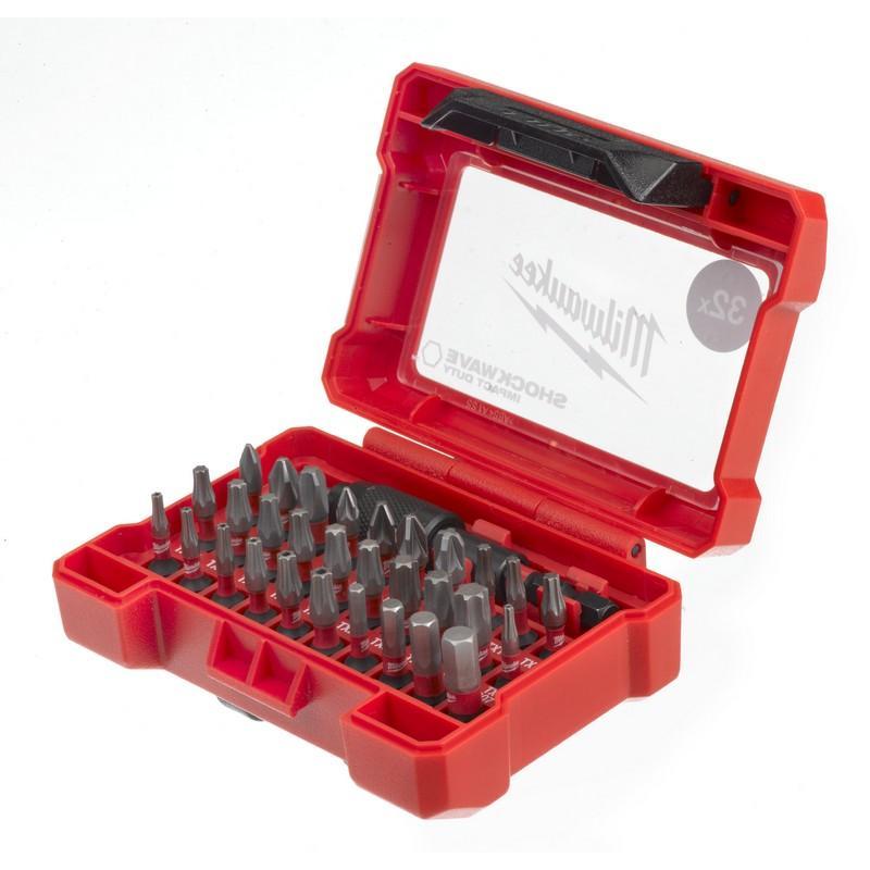 4932464240 - Zestaw bitów Shockwave do śrub Phillips, Pozidriv, Torx i Hex (32 szt.) 4932464240 - Zestaw bitów Shockwave do śrub Phillips, Pozidriv, Torx i Hex (32 szt.)